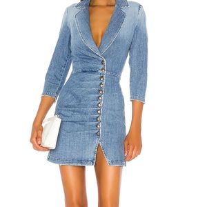 Retrofete dress Willa Dress in Light Blue Stone